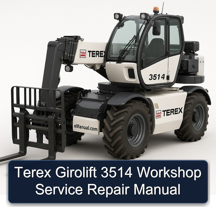 Terex Girolift 3514 Service Repair Workshop Manual