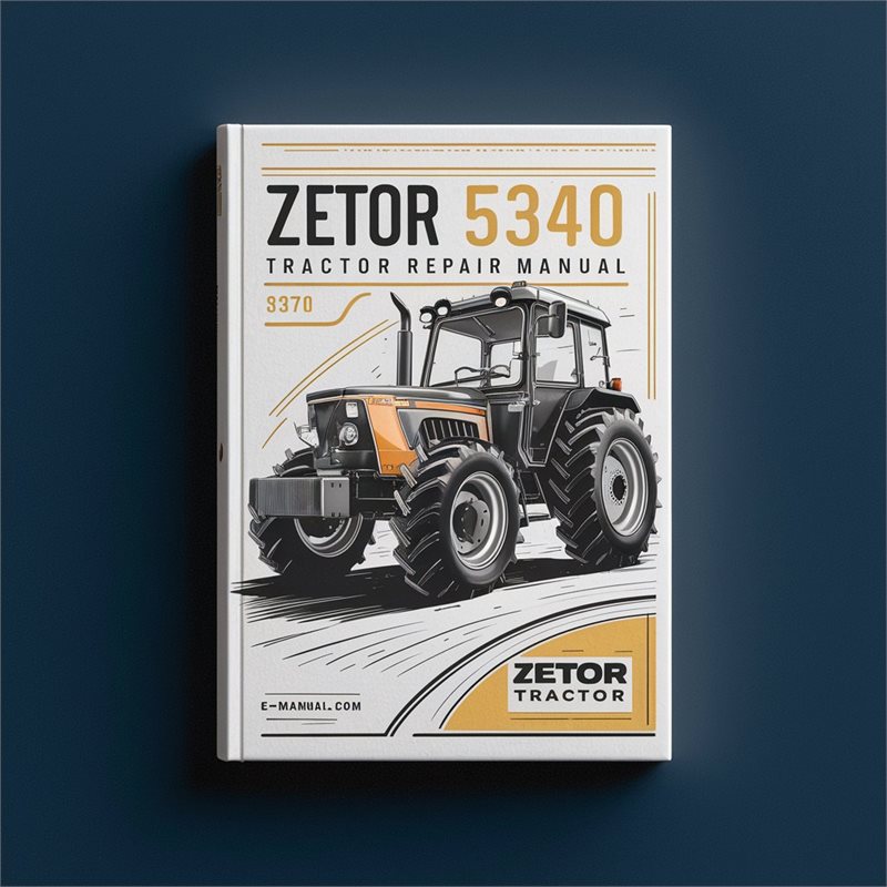 Zetor 5340 Tractor Service Repair Workshop Manual