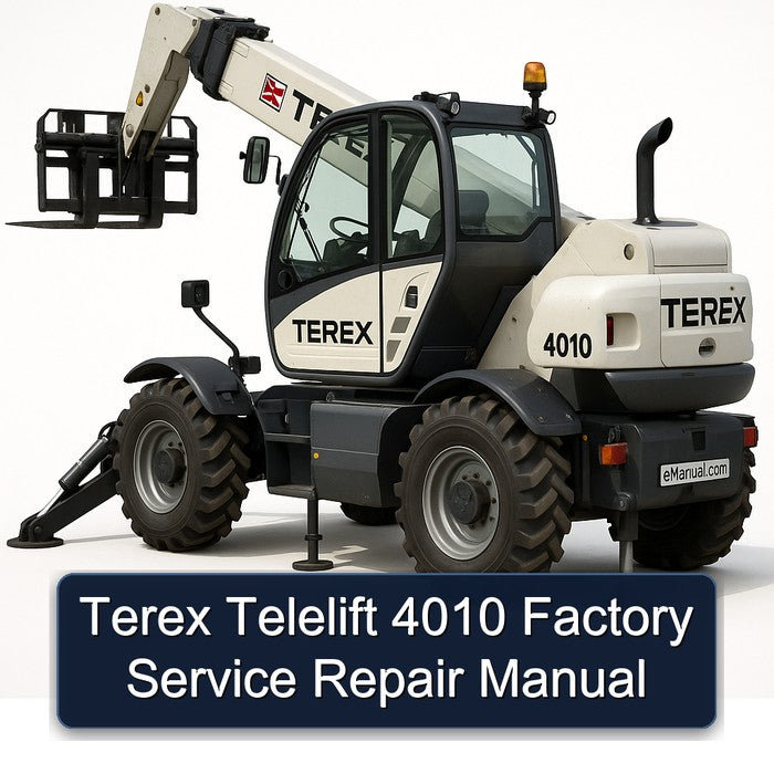 Terex Telelift 4010 Service Repair Workshop Manual
