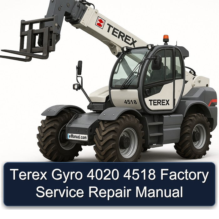 Terex Gyro 4020 4518 Service Repair Workshop Manual