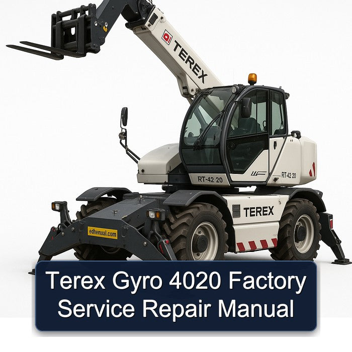Terex Gyro 4020 Service Repair Workshop Manual