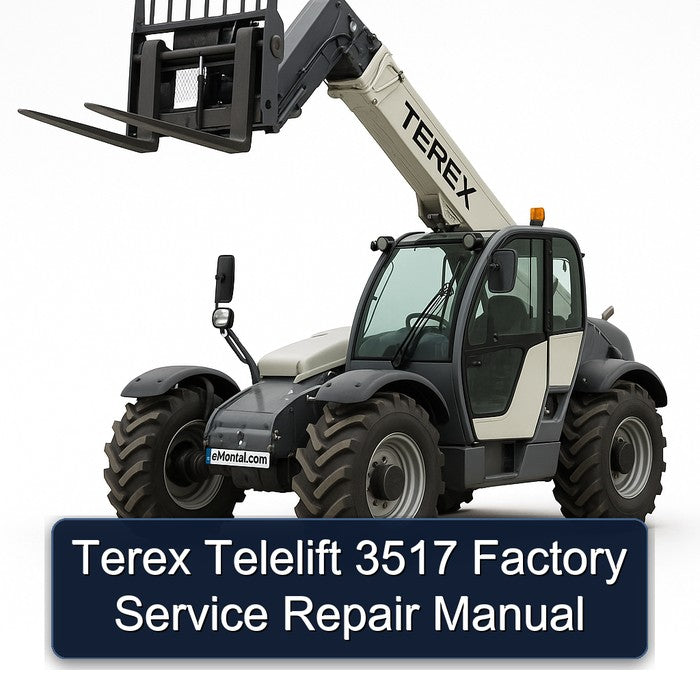Terex Telelift 3517 Service Repair Workshop Manual