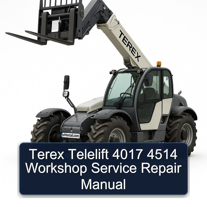 Terex Telelift 4017 4514 Service Repair Workshop Manual