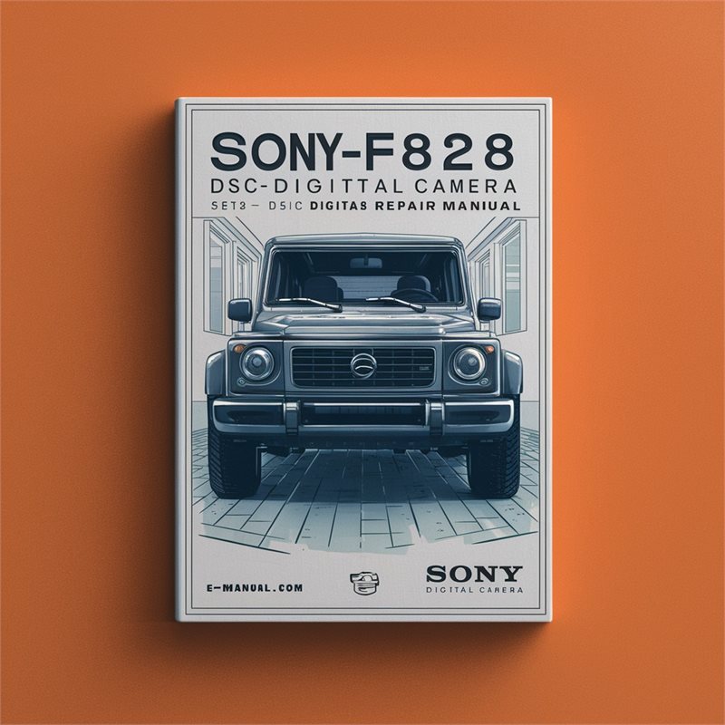 Sony DSC-F828 DSC F828 Digital Camera Service Repair Workshop Manual
