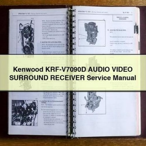 Kenwood KRF-V7090D AUDIO Video SURROUND Receiver Service Manual