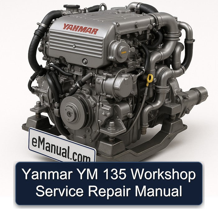 Yanmar YM 135 Service Repair Workshop Manual