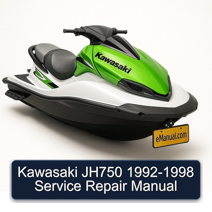 1992-1998 Kawasaki JH750 Service Repair Workshop Manual