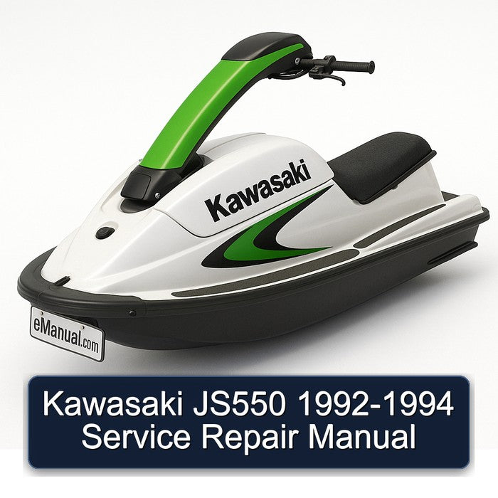 1992-1994 Kawasaki JS550 Service Repair Workshop Manual