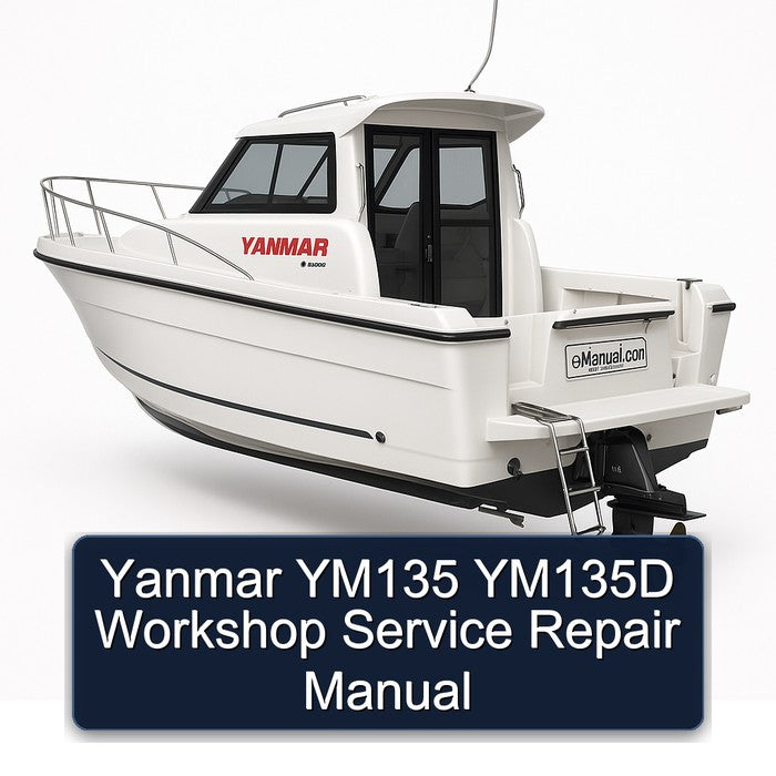 Yanmar YM135 YM135D Service Repair Workshop Manual