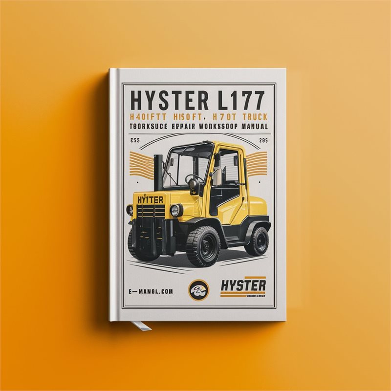 Hyster L177 H40FT H50FT H60FT H70FT Forklift Truck Service Repair Workshop Manual