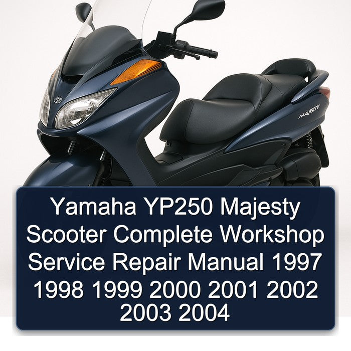 1997-2004 Yamaha Majesty YP250 Scooter Service Repair Workshop Manual