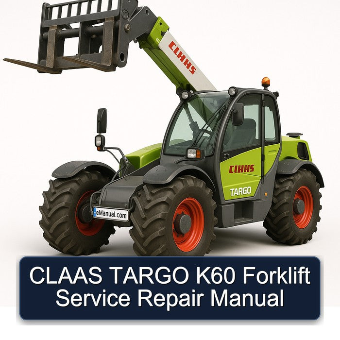 Claas Targo K60 Forklift Service Repair Workshop Manual