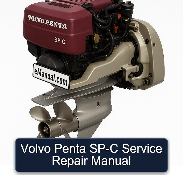 Volvo Penta SP-C Service Repair Workshop Manual