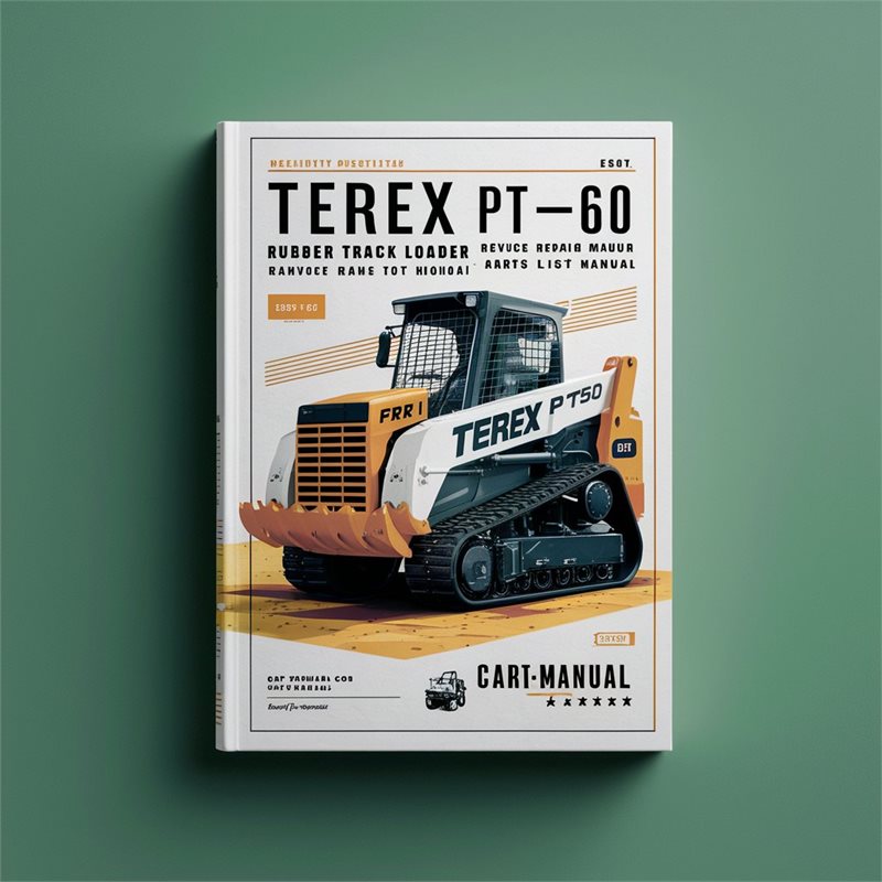 Terex PT-50 PT-60 Rubber Track Loader Parts Catalog