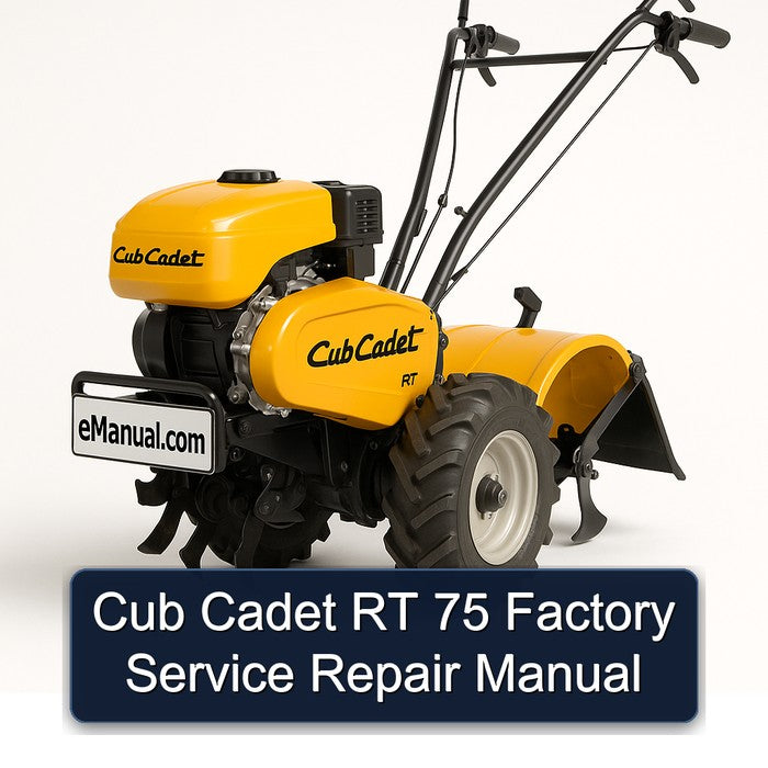 Cub Cadet RT 75 Service Repair Workshop Manual
