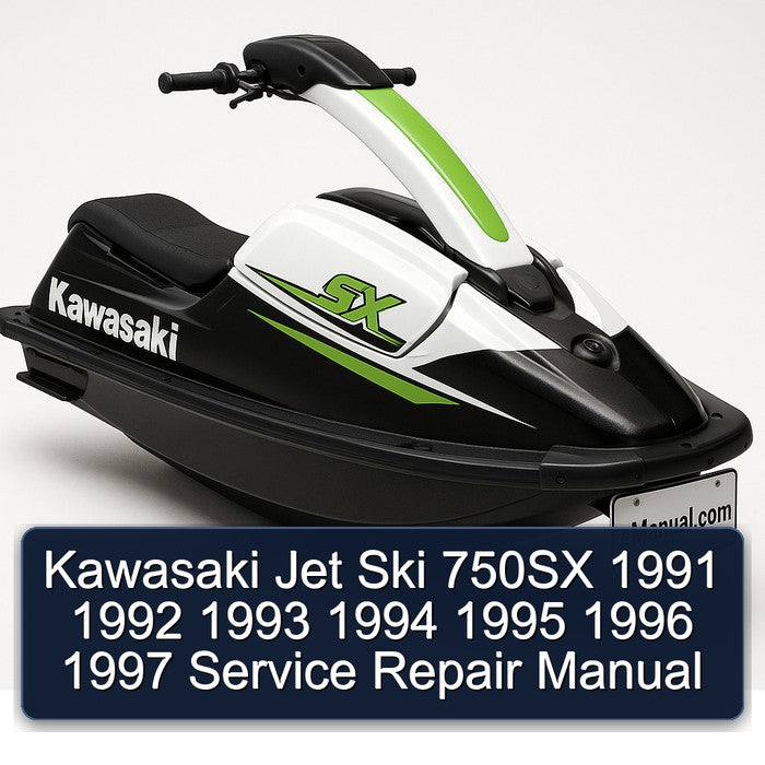 1991-1997 Kawasaki Jet Ski 750SX Service Repair Workshop Manual