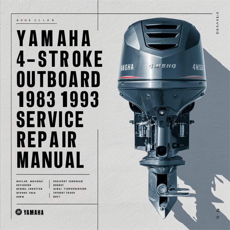 1983-1993 Yamaha 4MSHQ 2-stroke Outboard Service Repair Workshop Manual