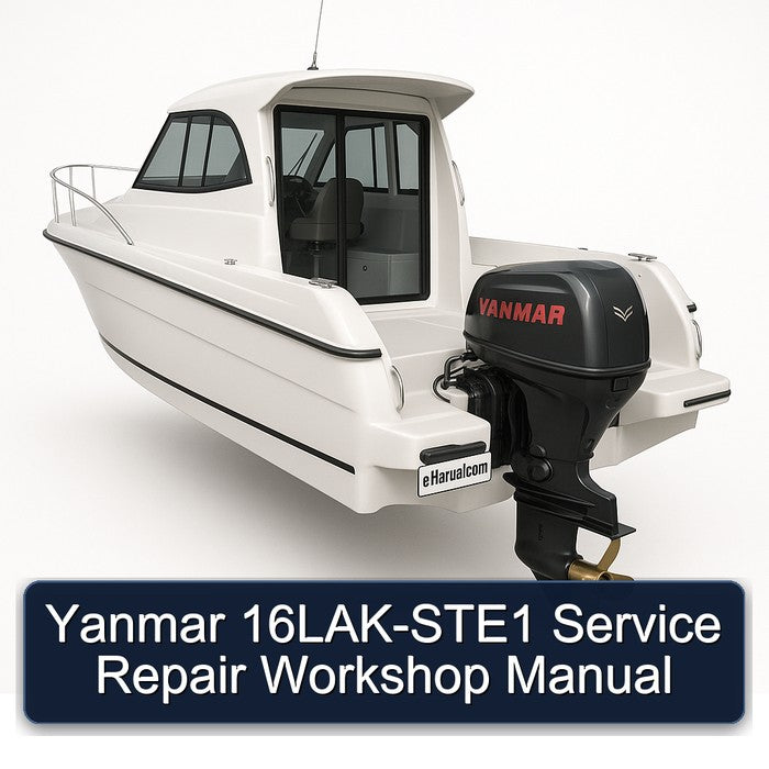 Yanmar 16LAK-STE1 Service Repair Workshop Manual