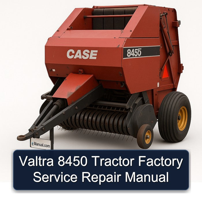 Valtra 8450 Tractor Service Repair Workshop Manual