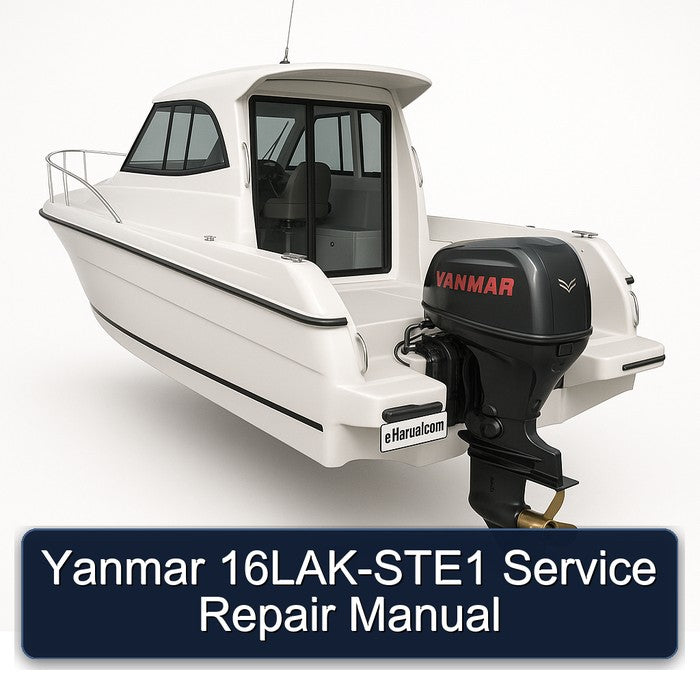 Yanmar 16LAK-STE1 Service Repair Workshop Manual