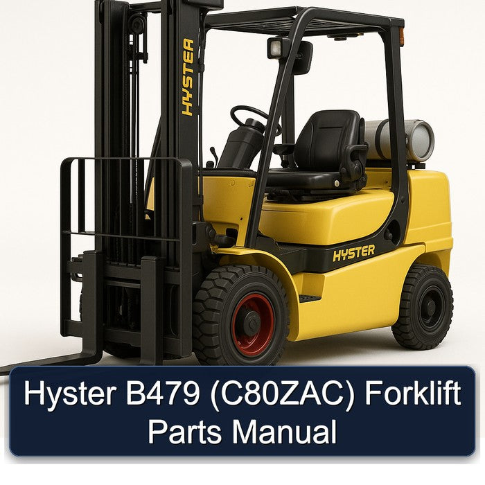 Hyster B479 (C80ZAC) Forklift Parts Catalog