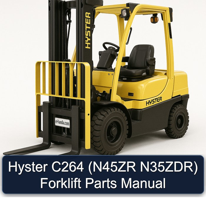 Hyster C264 (n45zr N35zdr) Forklift Parts Catalog