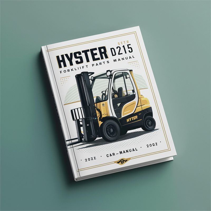 Hyster D215 (W50Z) Forklift Parts Catalog