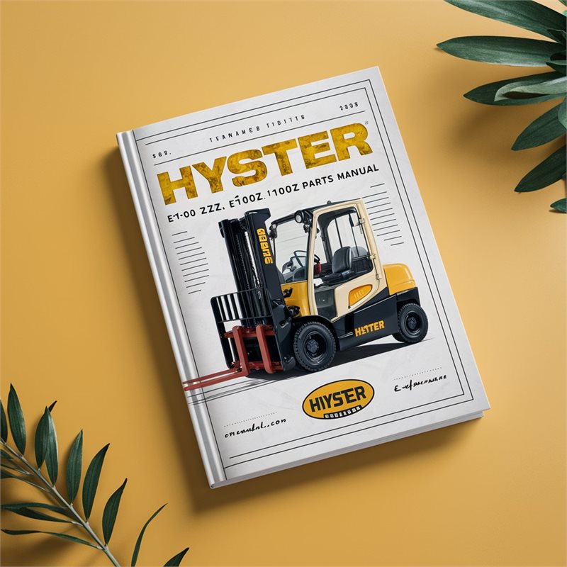 Hyster E098 (e70z E80Z E100ZS E100Z E120z) Forklift Parts Catalog