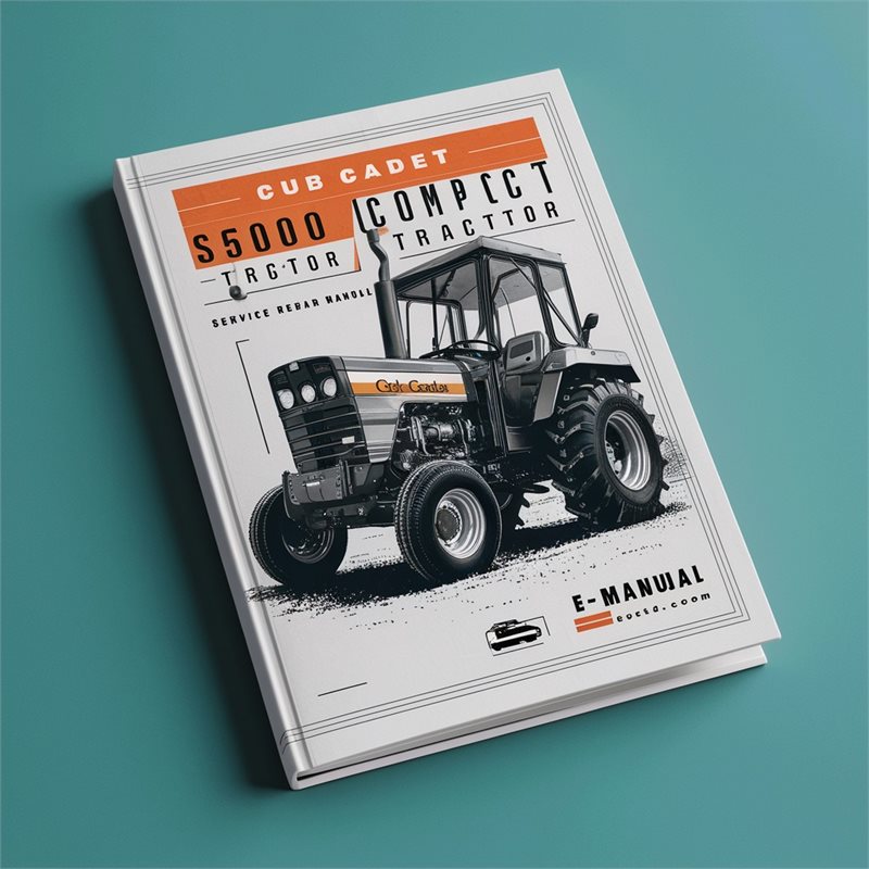 CUB Cadet 5000 Series Compact Tractor 5252 5234 5254 Service Repair Workshop Manual