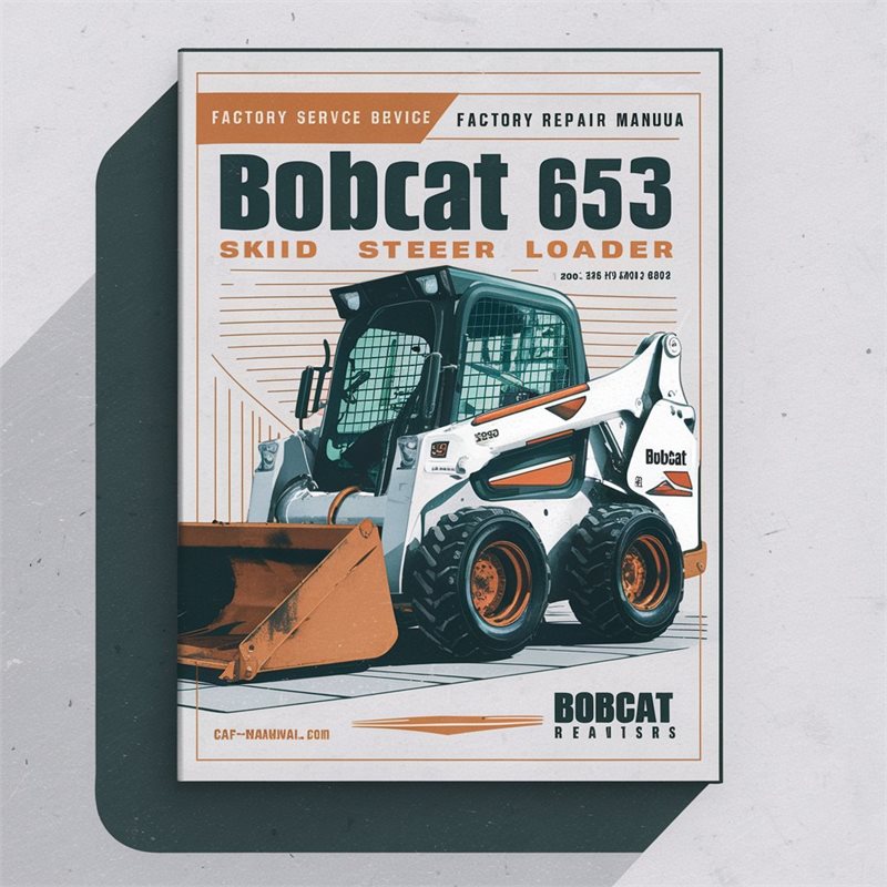 Bobcat 653 Skid Steer Loader Service Repair Workshop Manual