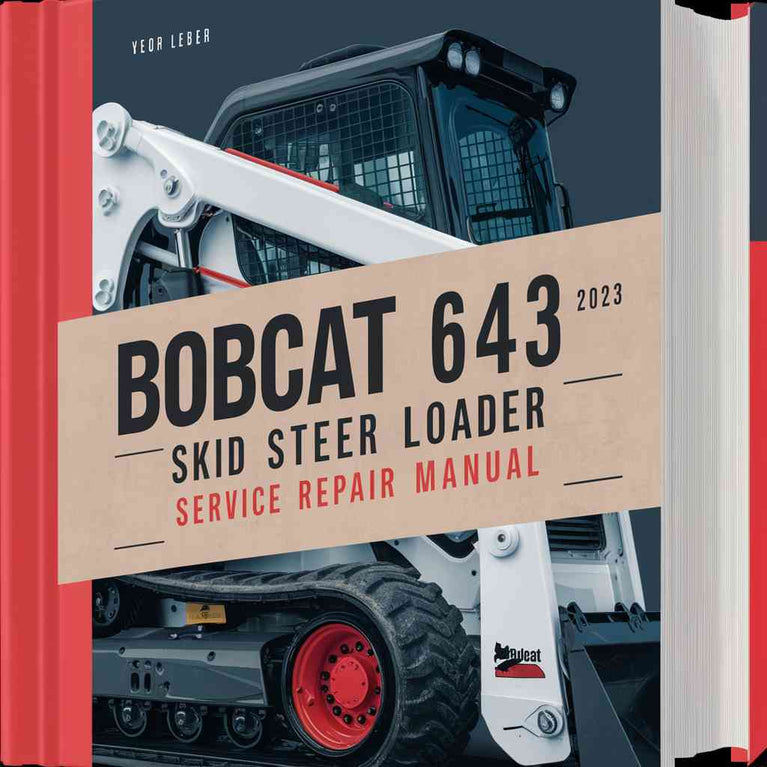 BOBCAT 643 SKID Steer Loader Service Repair Manual