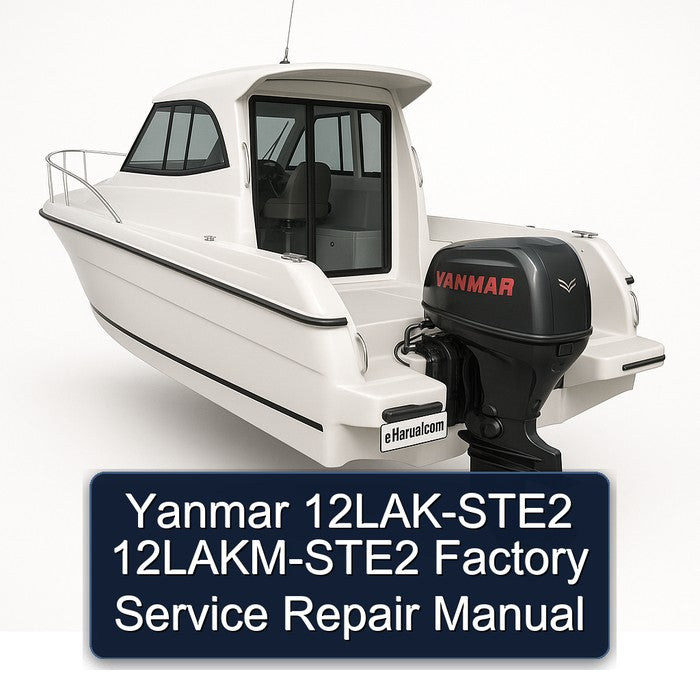Yanmar 12LAK-STE2 12lakm-ste2 Service Repair Workshop Manual