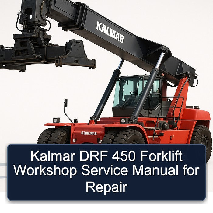 Kalmar DRF 450 Forklift Service Repair Workshop Manual