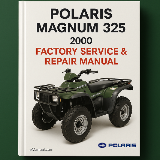 Polaris Magnum 325 2000 Factory Service Repair Manual