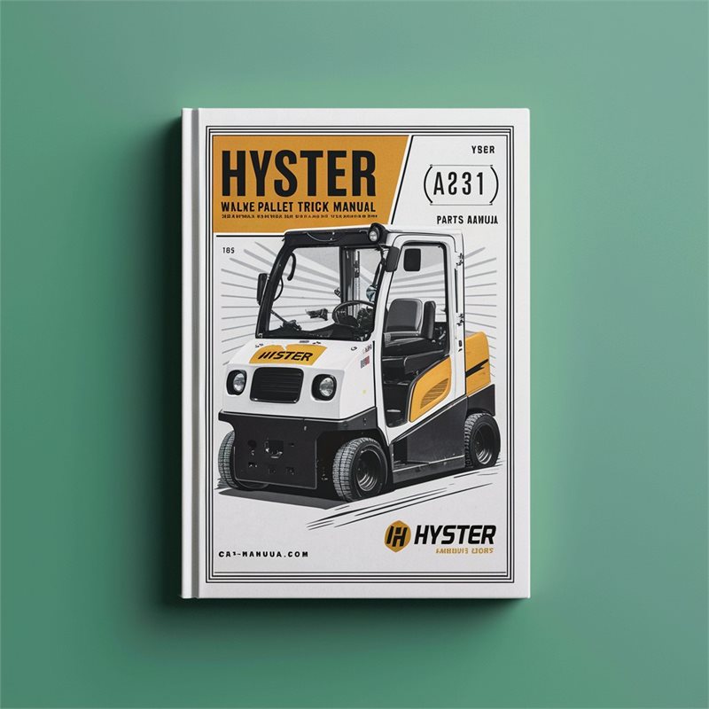 Hyster W60Z (A231) Walkie Pallet Truck Parts Catalog