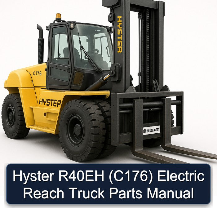 Hyster R40EH (C176) Electric Reach Truck Parts Catalog