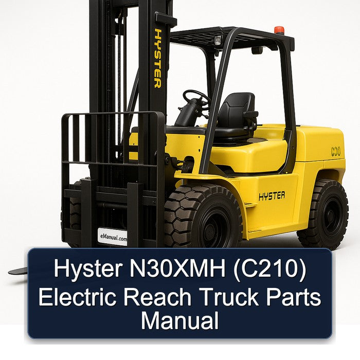 Hyster N30XMH (C210) Electric Reach Truck Parts Catalog