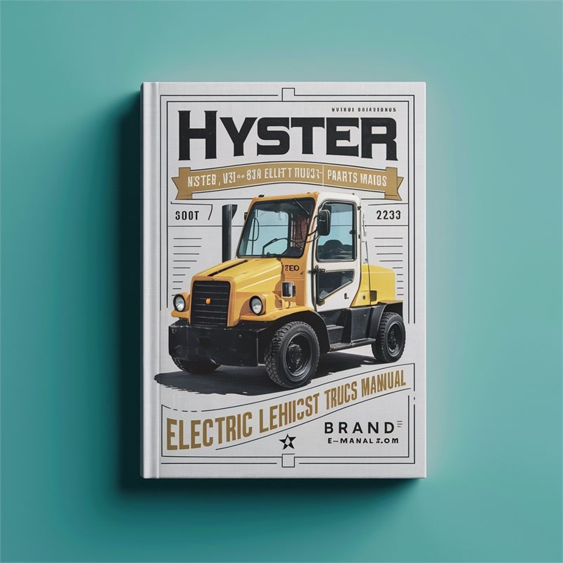 Hyster N25XMDR N30XMDR N30XMR N40XMR N45XMR N50XMA (E138) Electric Lift Trucks Parts Catalog