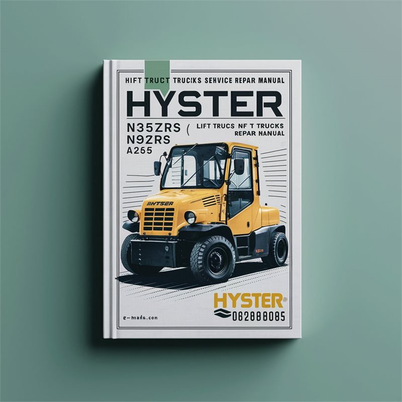 Hyster N35ZRS N40ZRS N30ZDRS (A265) Lift Trucks Service Repair Workshop Manual
