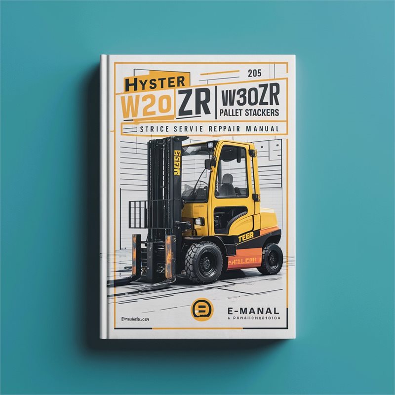 Hyster W20ZR W30ZR (B455) Pallet Stackers Service Repair Workshop Manual
