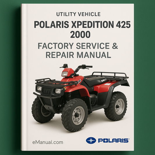 Polaris Xpedition 425 2000 Factory Service Repair Manual
