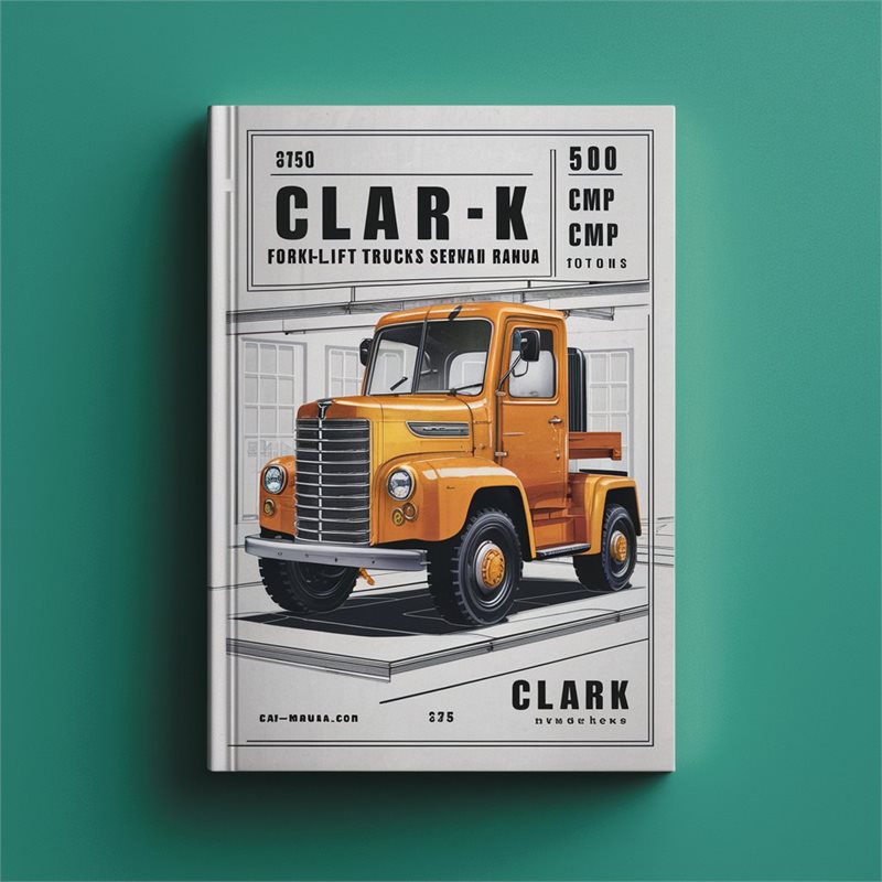 Clark CMP 50 60 70 75S Forklift Trucks Service Repair Workshop Manual