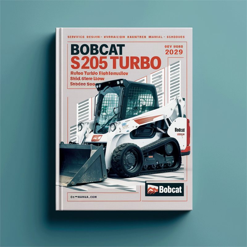 Bobcat S205 Turbo High Flow SKID-STEER Loader , Operation hydraulic/hydrostatic Electrical Wiring Diagrams
