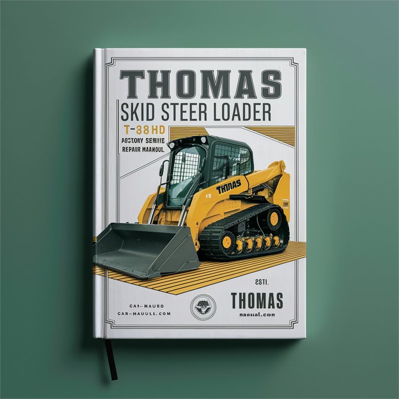 Thomas Skid Steer Loader T183HD Service Repair Workshop Manual
