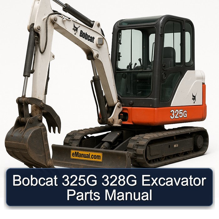 Bobcat 325G 328G Excavator Parts Catalog
