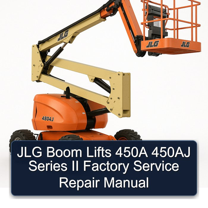 JLG Boom Lifts 450A 450AJ Series II Service Repair Workshop Manual