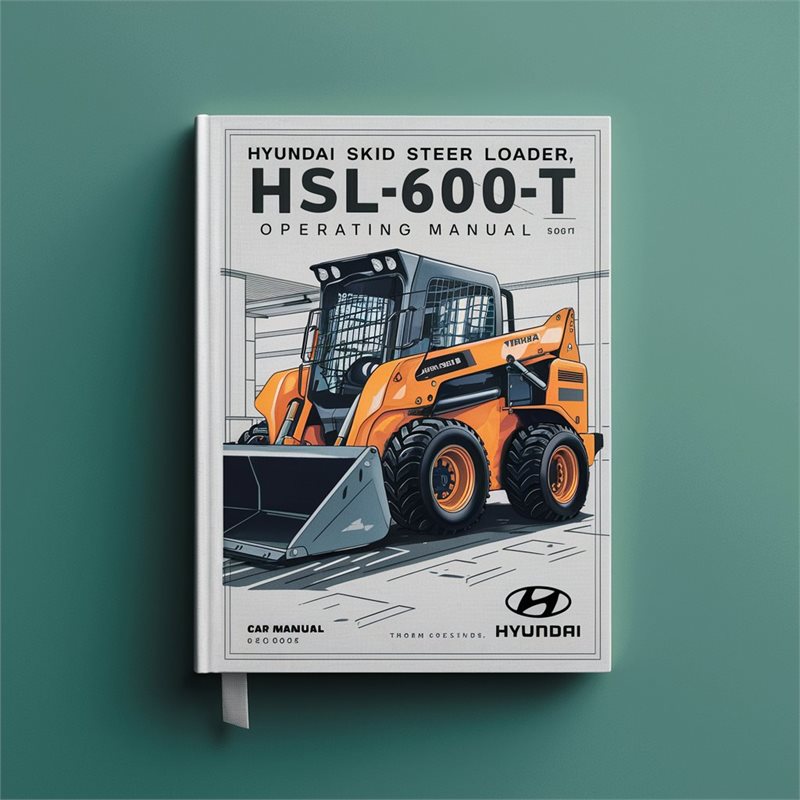 Hyundai Skid Steer Loader Hsl600t-680t Thomas Operating Service Repair Workshop Manual
