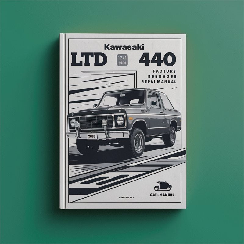 1976-1980 Kawasaki LTD 440 Service Repair Workshop Manual