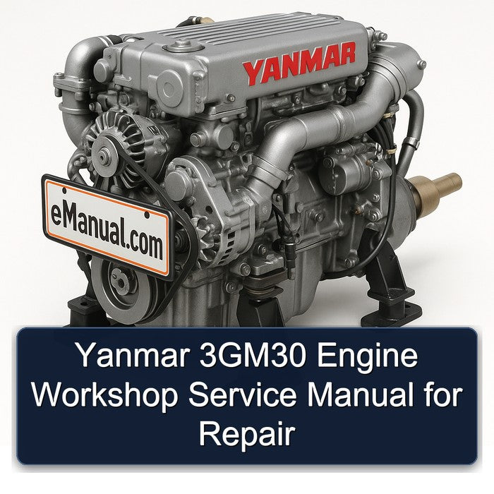 Yanmar 3gm30 Engine Service Repair Workshop Manual