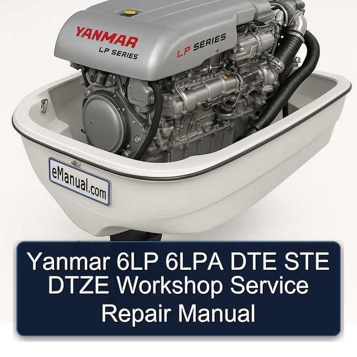 Yanmar 6LP 6LPA DTE STE Dtze Service Repair Workshop Manual